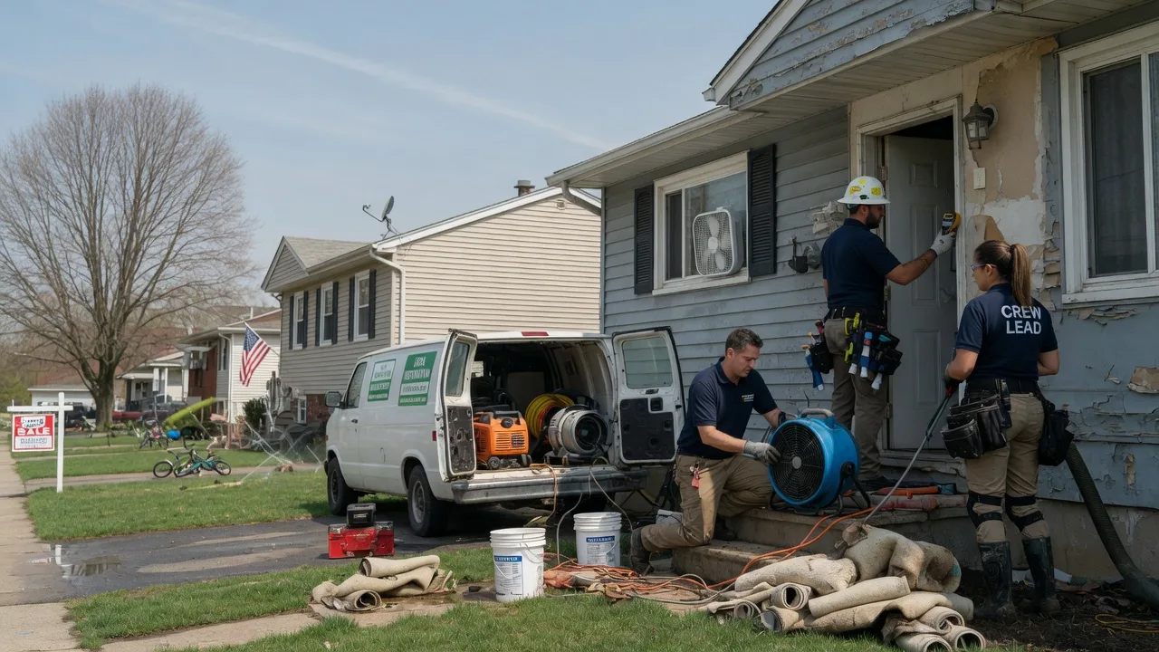 Flood Cleanup in Vida, OR near me
